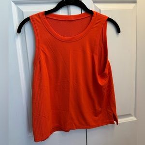 LULULEMON license to train tank top size 6